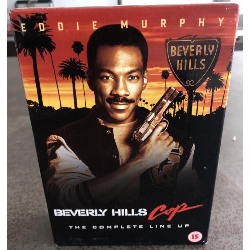 BEVERLY HILLS COP THE COMPLETE LINE UP BOXSET BRAND NEW SEALED CHEAPEST BOXSET ONLINE ONLY £2.99 + POST UK BUYERS ONLY