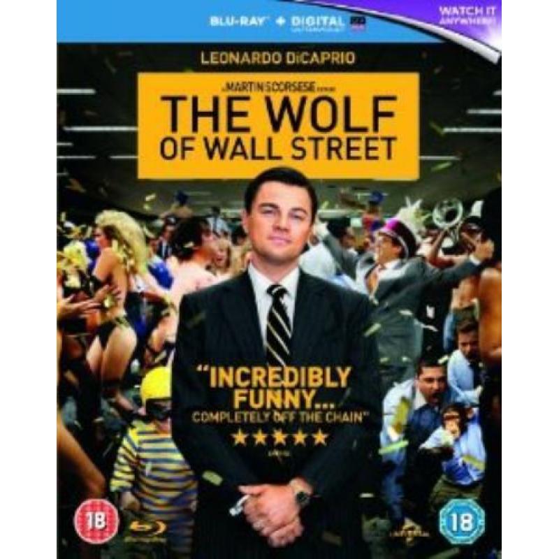 THE WOLF OF WALL STREET BLURAY FAST FREE UK POST